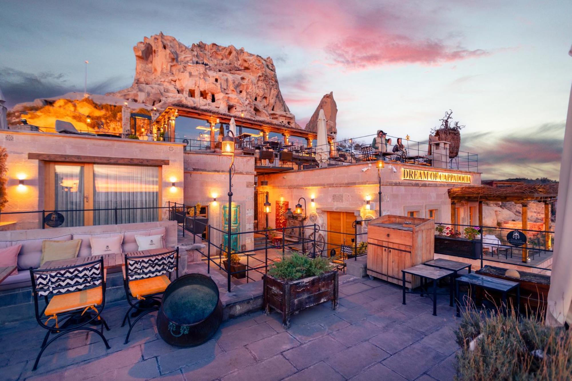 Hotel Dream Of Cappadocia Üçhisar Exterior foto